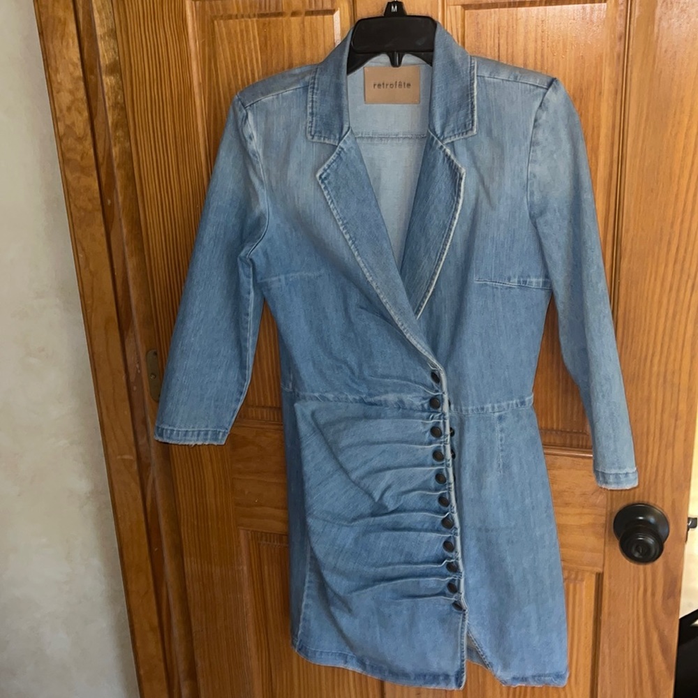 Retrofete Willa jean dress. Size M worn once.